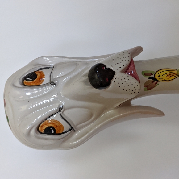 Vintage 70s  Tall Flower Power Doggie - Picture 2 of 8